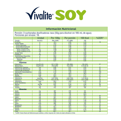 Soy (Proteína Vegetal)